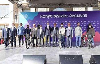 Konya Bisiklet Festivali başladı
