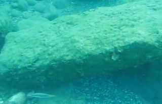 Konyaaltı Sahili’nde, Roma dönemine ait olduğu...