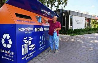 Konyaaltı’nda mahallelere mobil atık getirme merkezi...