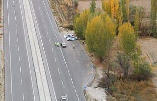Konya’da helikopter destekli trafik denetimi yapıldı