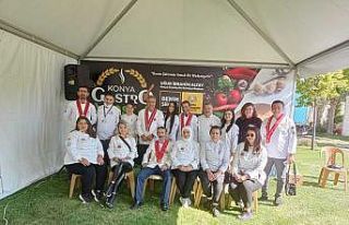 Konya’dan madalya ile döndü