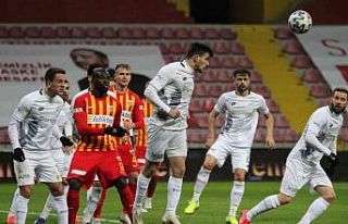 Konyaspor ile Kayserispor 29. randevuda