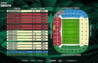 Konyaspor’dan yüzde 50 bilet indirimi