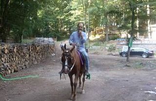 Köpekleriyle tırmanışa geçti, köpekleri geldi,...