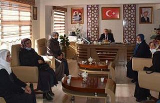 Köylü girişimci kadınlardan Başkan Bedir’e...