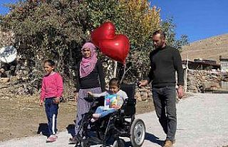 Küçük Elif’in büyük mutluluğu