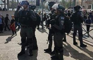 Kudüs’te İsrail güçlerinin sert müdahalesinde...