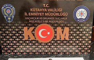 Kütahya’da 5 parça tarihi eser ele geçirildi