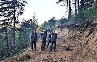 Kütahya’da orman yol ağı genişliyor