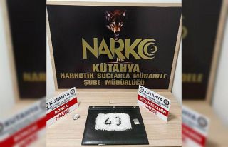 Kütahya’da uyuşturucu operasyonu