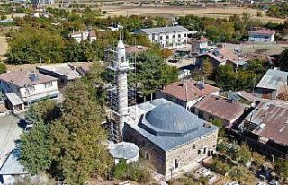 Leyleklerin yuva yapması nedeniyle yenileme çalışmaları...