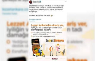 Lezzet Ankara’da siparişler başladı