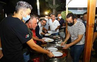 Lezzet festivalinin yemeğinde ’şırdan’ kuyruğu