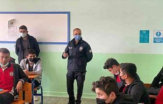 Lise öğrencilerine trafik eğitimi verilmeye başlandı