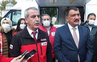 Malatya’da kan bağışı kampanyasına yoğun ilgi