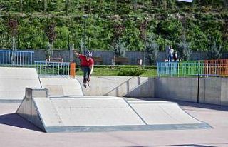 Mamak’taki Macera Parkı’nda adrenalin tavan yaptı