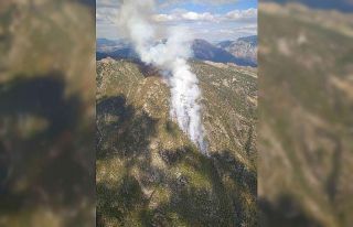 Manavgat’ta çıkan yangına 15 helikopter 3 uçak...