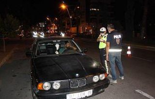 Manavgat’ta trafik denetimi