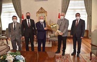 Manisa BBSK yönetiminden Vali Karadeniz’e ziyaret