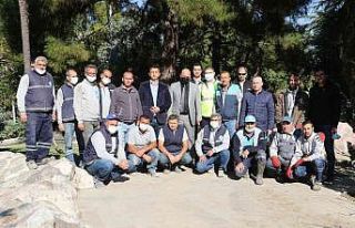 Manisa Büyükşehir Belediyesinden parklara estetik...