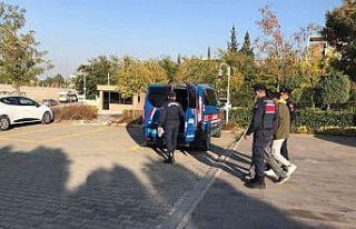 Manisa’da 2 camiden 61 halı çalan şüpheliler...