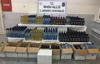 Manisa’da kaçak içki operasyonu
