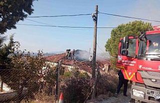 Manisa’da korkutan yangın