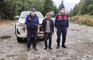 Mantar toplarken kaybolan şahıs bulundu