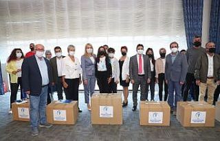 Merkezefendi Belediyesi’nden 104 okula spor malzemesi...