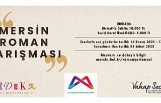 Mersin Büyükşehir Belediyesi’nden ödüllü roman...