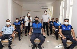Mersin’de zabıta personeline eğitim veriliyor