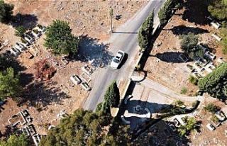 Mezarlığın içler acısı hali