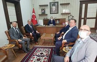 MHP’den Kaymakam Aksakal’a ziyaret