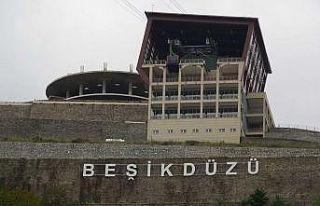 Milyonlarca lira harcanarak hizmete açılan teleferik...