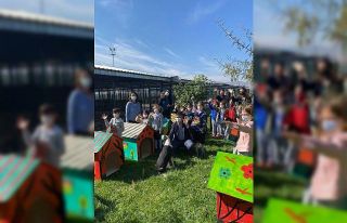 Minik dostların yuvaları ve mamaları teslim edildi