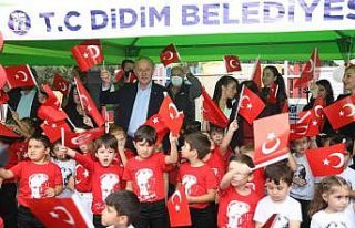 Minik öğrenciler Cumhuriyet Bayramı’nı coşkuyla...