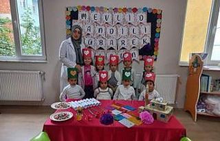 Miniklerin kandil heyecanı