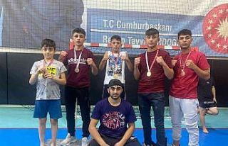 Muaythai’de Sivas’a 5 madalya