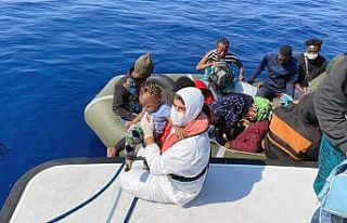 Muğla’da 131 düzensiz göçmen kurtarıldı