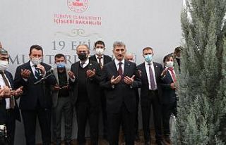 Muhtarlar adına "Hatıra Ormanı" oluşturuldu