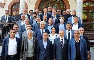 Muhtarlardan Başkan Gürün’e ziyaret
