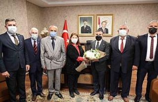 Muhtarlardan Vali Atay’a ziyaret