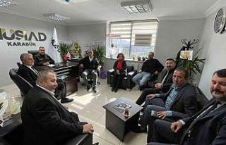 MÜSİAD ve Çelik- İş Başkanları, yeni projelerini...