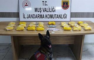Muş’ta 6 kilogram eroin ele geçirildi