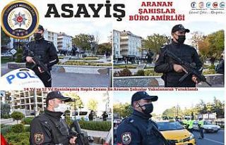 Nevşehir’de haklarında hapis cezası bulunan 4...