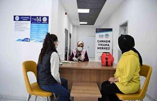 Öğrenci dostu Kayseri Büyükşehir’den çamaşır...