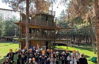 Öğrenciler doğal yaşamın keyfini çıkardı