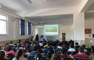 Öğrencilere biyoçeşitlilik ve yaban hayatı konularında...