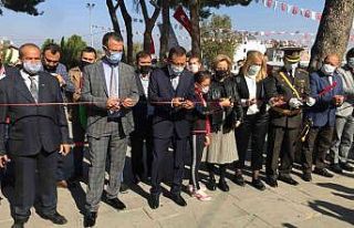 Öğrencilerin çalışmaları sergilendi