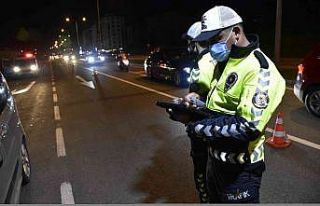 Ordu’da 58 motosiklet sürücüsüne kask cezası